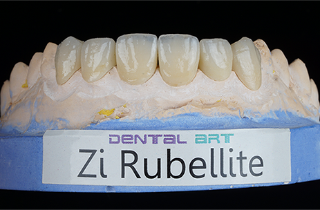 Zirconia Rubellite