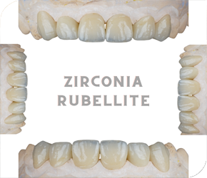 Zirconia-Rubellite